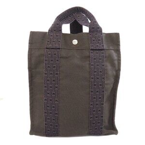 HERMES Gray Shoulder Bag